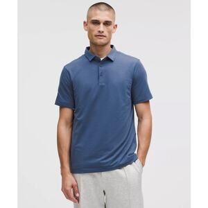 Lululemon Evolution Short-sleeve Polo Shirt in Blue Men's Medium